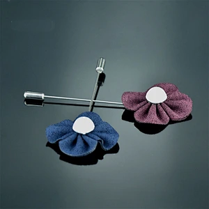 brooch lapel pin custom luxury groom boutonniere wedding wholesale flower lapel pins mens suit