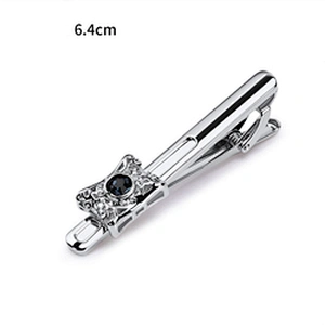 Fashion Mens Metal Simple Necktie Tie Pin Bar Clasp Clip