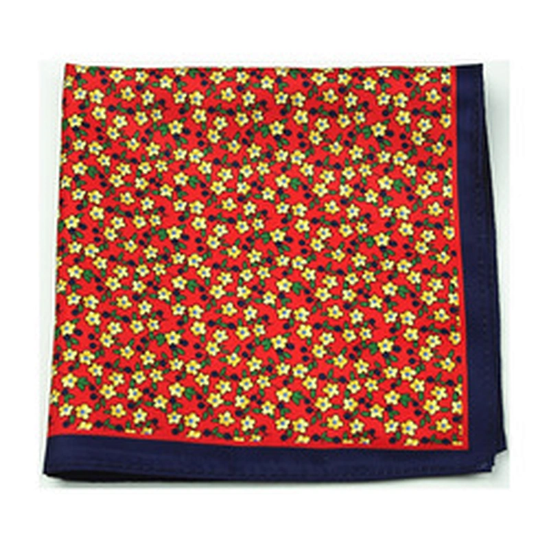 linen pocket square holder custom handkerchief silk fabric for men