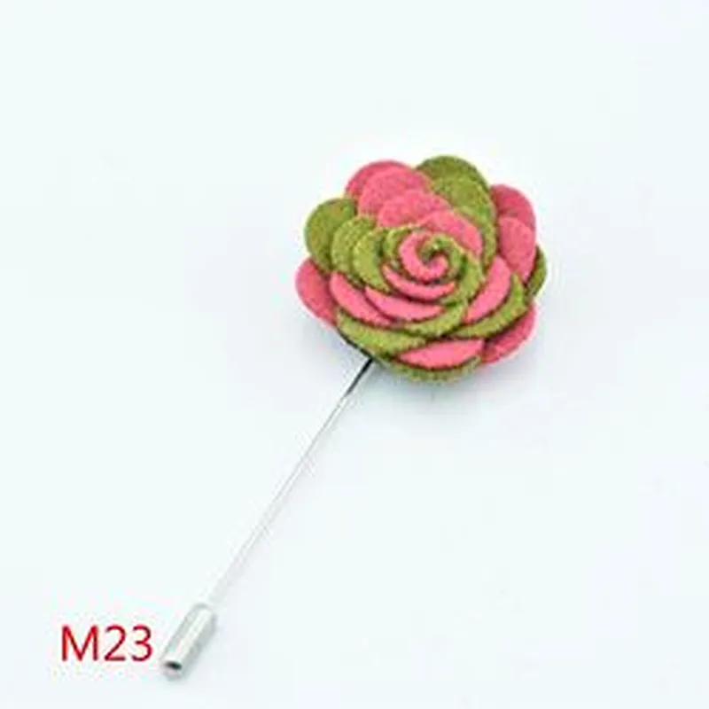 Designer Brooch Popular Brands Fashionable Wedding Corsage Flower Lapel Pins Mens Suit Custom
