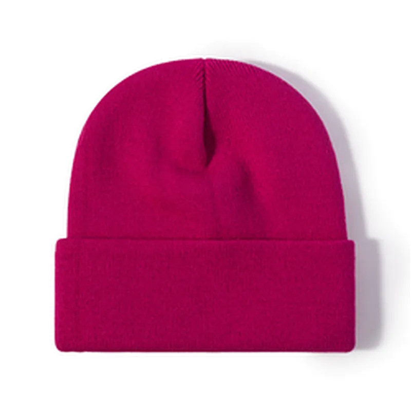 Wholesale Men Cheap Fashion Beanie Winter Hats Knitted Cap Winter Plain Women'S Knitted Beanie Hats