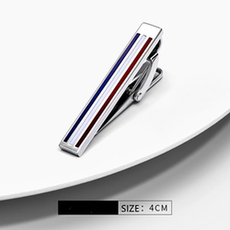 Fashion Mens Metal Simple Necktie Tie Pin Bar Clasp Clip