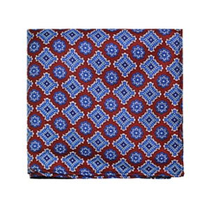 100% Silk Men's Printing Pocket Squares Handkerchief Business Gift