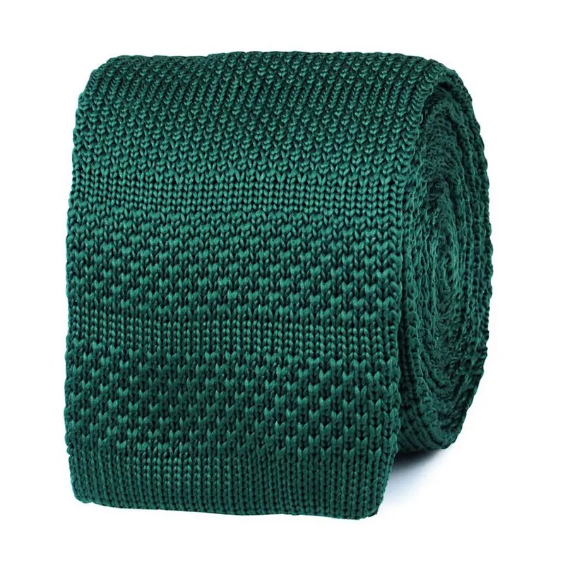 high quality fashion design 100% silk knitted neck ties