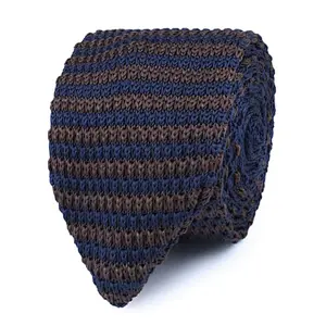 high quality fashion design 100% silk knitted neck ties
