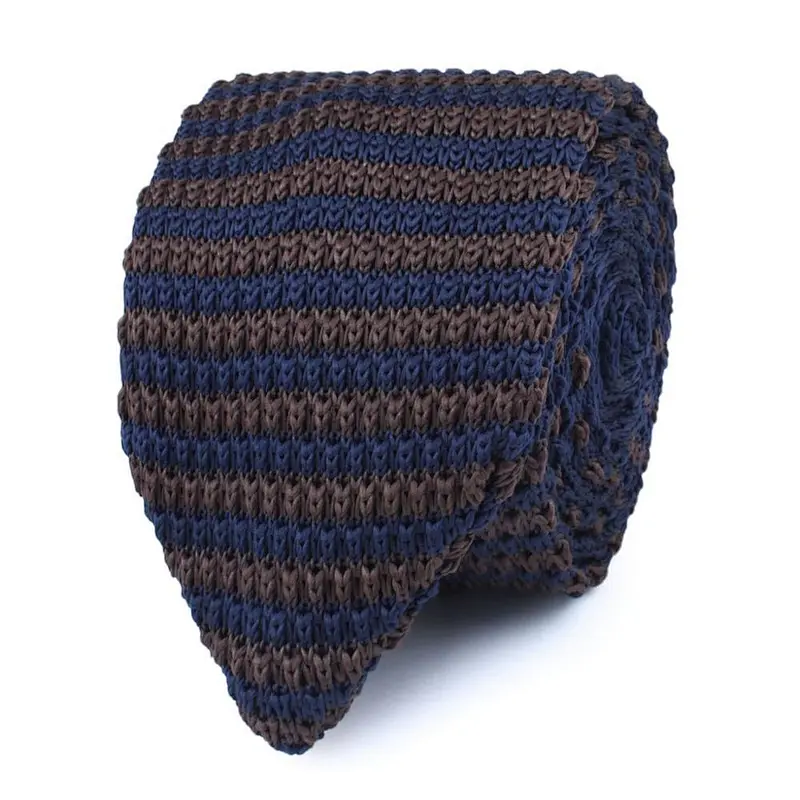 high quality fashion design 100% silk knitted neck ties