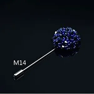 Groomsman Corsage Flower Fashionable Broches Pins Brooches Women Custom Lapel Pins For Suit Men