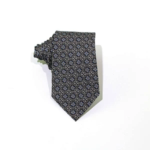 Luxury Necktie Woven Tie latest Design Wholesale Silk Stripe Jacquard Woven 100%silk