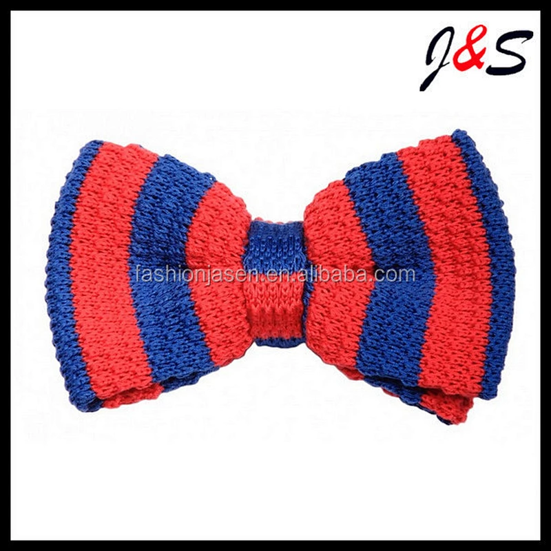Fashion High Quality Mens Silk Knitted Bow Tie Men Male Custom Designs Embroidered Colorful Dobby
