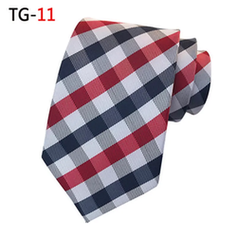 Classic Stripe Neck Ties For Men Luxury Ties Men Custom Logo Polyester Woven Corbatas Hombres
