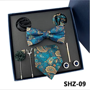 Custom Cufflinks Men Luxury Gold Silver Bouton Manchette Fashion Cuff Links Tie Clips with Gift Box