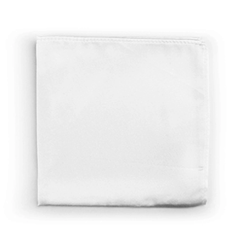 Mouchoir Solid Color Scarfs Polyester Plain Square Scarf Foulard Carre Satin Pocket Square For Men