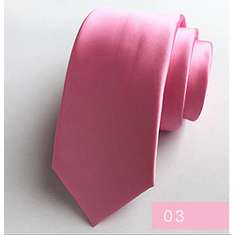 Wholesale Classic Slim Popular Plain Ties Men Custom Logo Polyester Woven Solid Necktie Gift