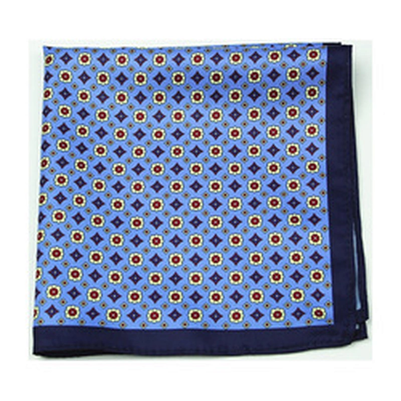 custom handkerchief with logo printing flowers dozen handkerchief polyester mouchoirs men pocket square