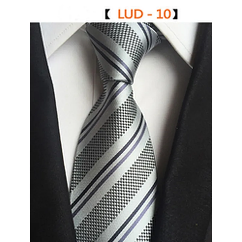 Custom Gravata Fashion Neck Ties For Men Casual Grid Silk Necktie Gift