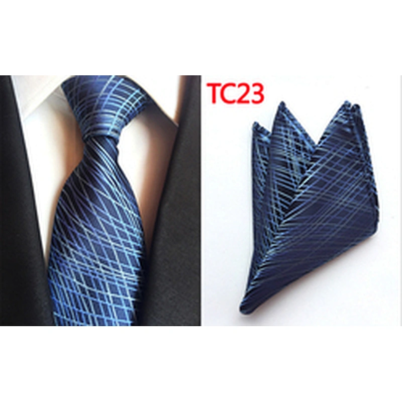 Fashionl Paisley Neckties with Pocket Square Custom Ensemble Cravate Mouchoirs Wholesale Men Ties and Hanky Set