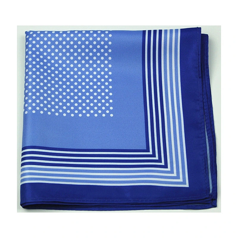 100%polyester handkerchief cloth pocket square for business men DPS5390