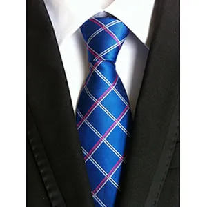 Custom Neckties Men Luxury Jacquard Cravate Homme Polyester Paisley Silk Ties