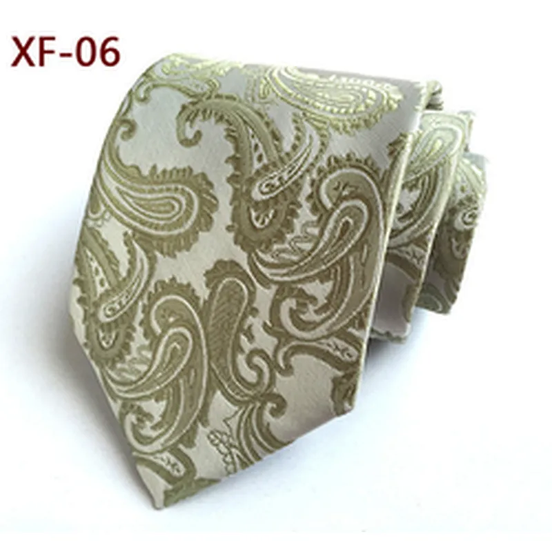 Fashion Paisley Neck Ties For Men Italian Casual Ties Men Custom Logo Wedding Necktie Party Gravatas Estampadas