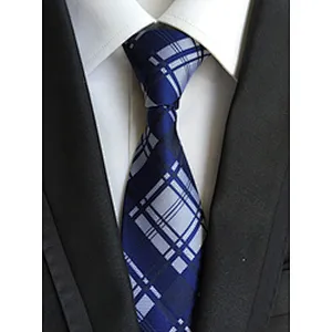Custom Neckties Men Luxury Jacquard Cravate Homme Polyester Paisley Silk Ties