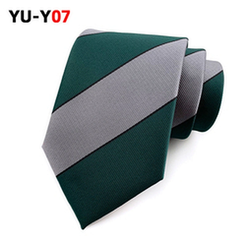 Wholesale classical Stripe Men Ties Custom Necktie Luxury Mens Polyester Ties