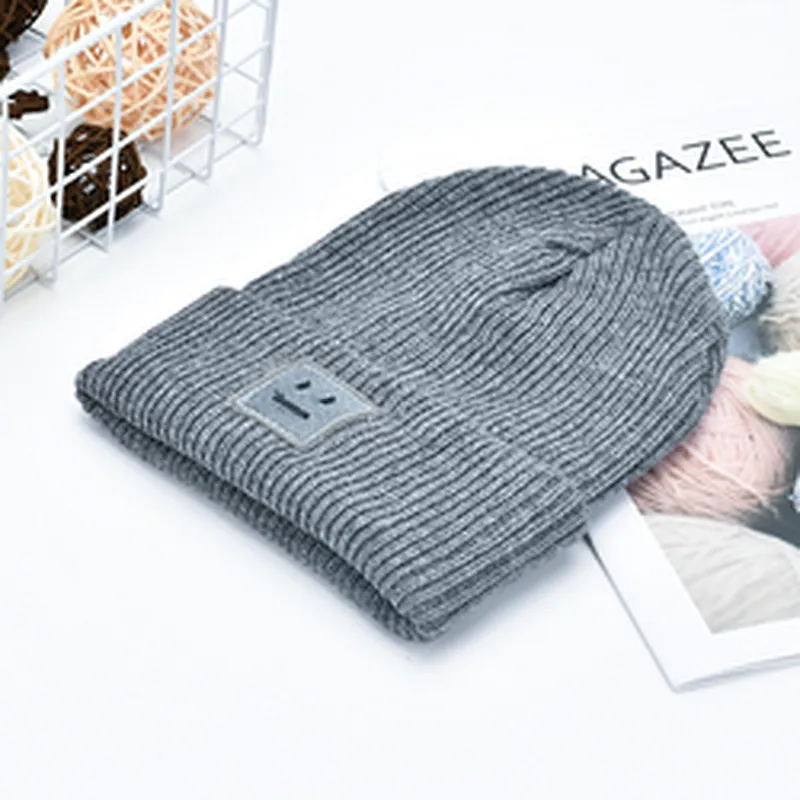 Winter Custom Logo Fashion Fitted Knitting Embroidery Hat for Kids Children Beanie Hat for Girls