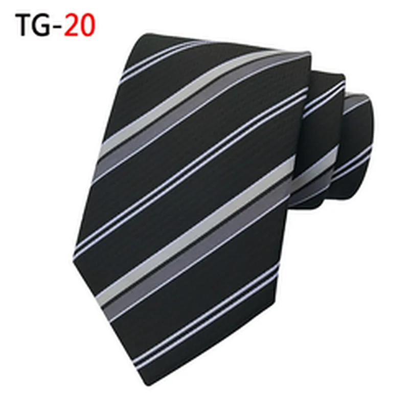 Polyester Woven Corbatas Hombres Classic Dot Neck Ties For Men Luxury Ties Men Custom Logo
