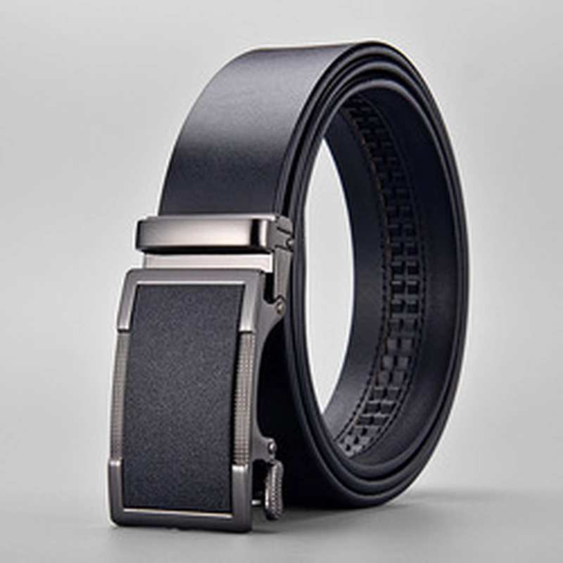 High Quality Fashion Genuine Automatic Leather Belts For Men
