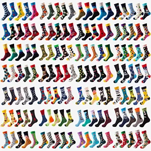 Wholesale 5-pack men and women anime cartoon long socks