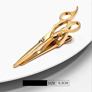 Novel tie bar sword cufflinks and tie clip gift box set gold tie pins for men
