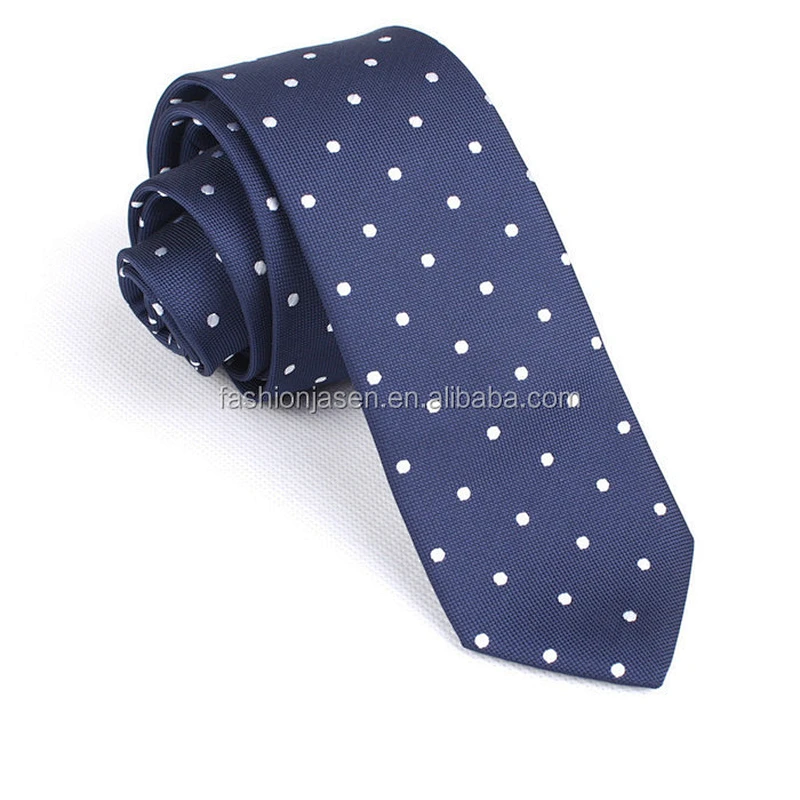 newest high quality classical silk polka dots necktie