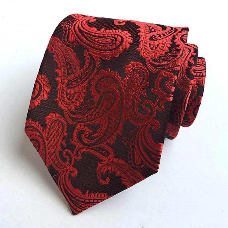 Classic Paisley Ties Men Custom Logo Casual Neck Ties For Men Italian Wedding Necktie Party Gravatas Estampadas