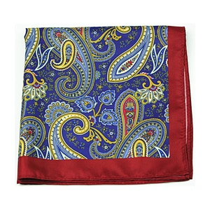 silk material mens female soft fancy pocket square
