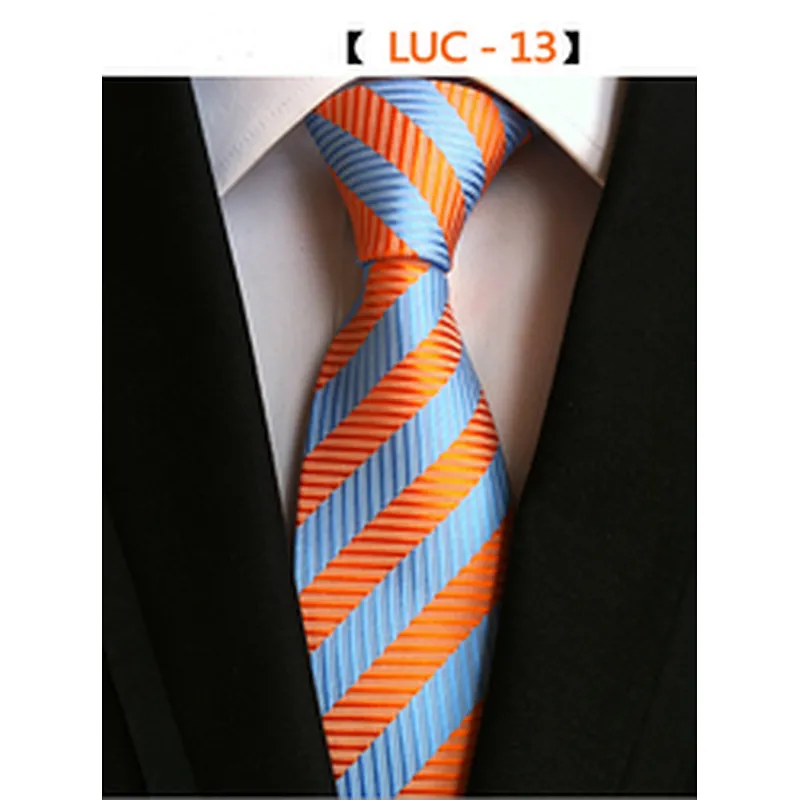 Luxury Stripe Ties For Men Italian Custom Neckties Men With Logo Cravate Homme Set Gift Box