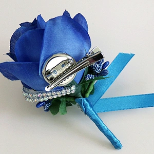 Designer Brooches And Pins Fashionable Wedding Boutonniere Flower Wedding Custom Logo Lapel Pin Packaging