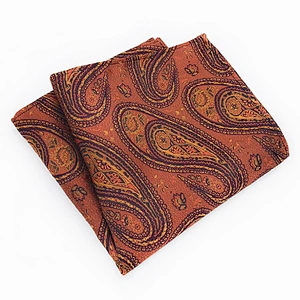 Custom Hanky Cotton Handkerchief Floral Silk Pocket Squares for Men Luxury Men Muslin Handkerchief Cotton