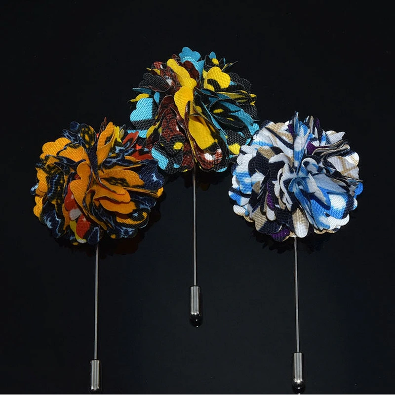 new arrival high quality flower lapel pin in the stock