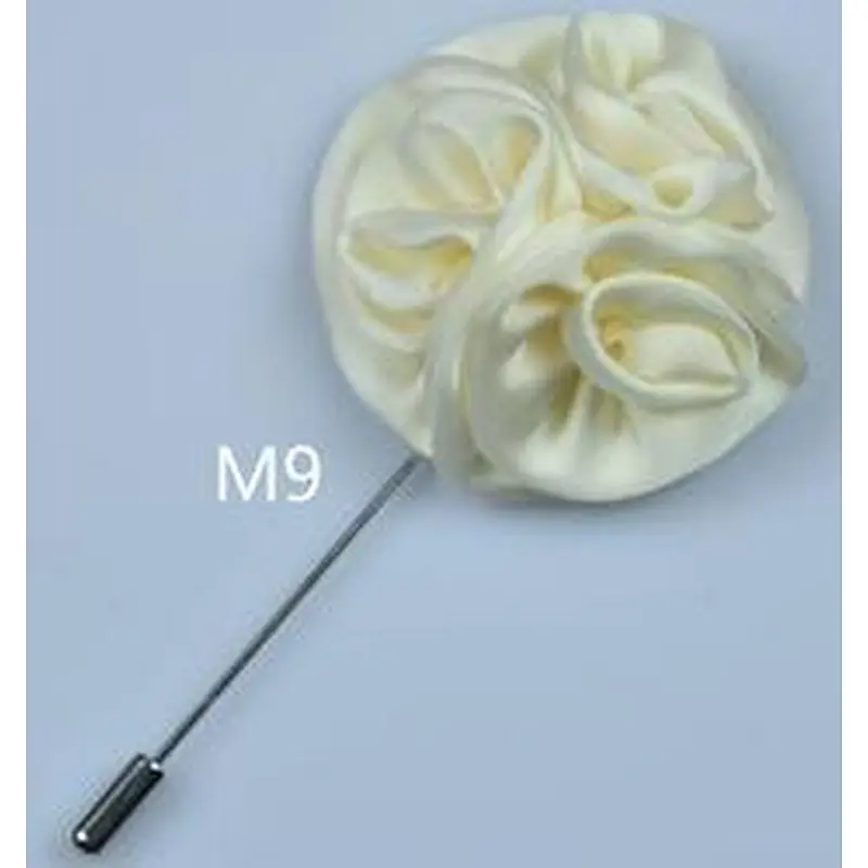 Flower Lapel Pin Custom Popular Groom Boutonniere Flower Wedding Designer Brooches And Pins Pins