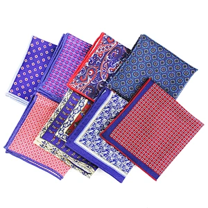 wholesale custom handkerchief pocket square holder mens pocket square fabric