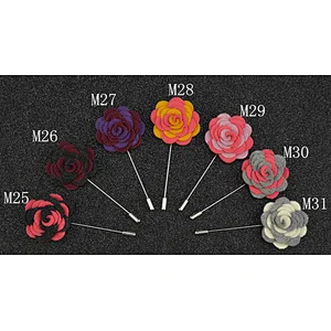 Designer Brooch Popular Brands Fashionable Wedding Corsage Flower Lapel Pins Mens Suit Custom