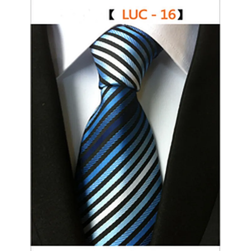 Luxury Stripe Ties For Men Italian Custom Neckties Men With Logo Cravate Homme Set Gift Box