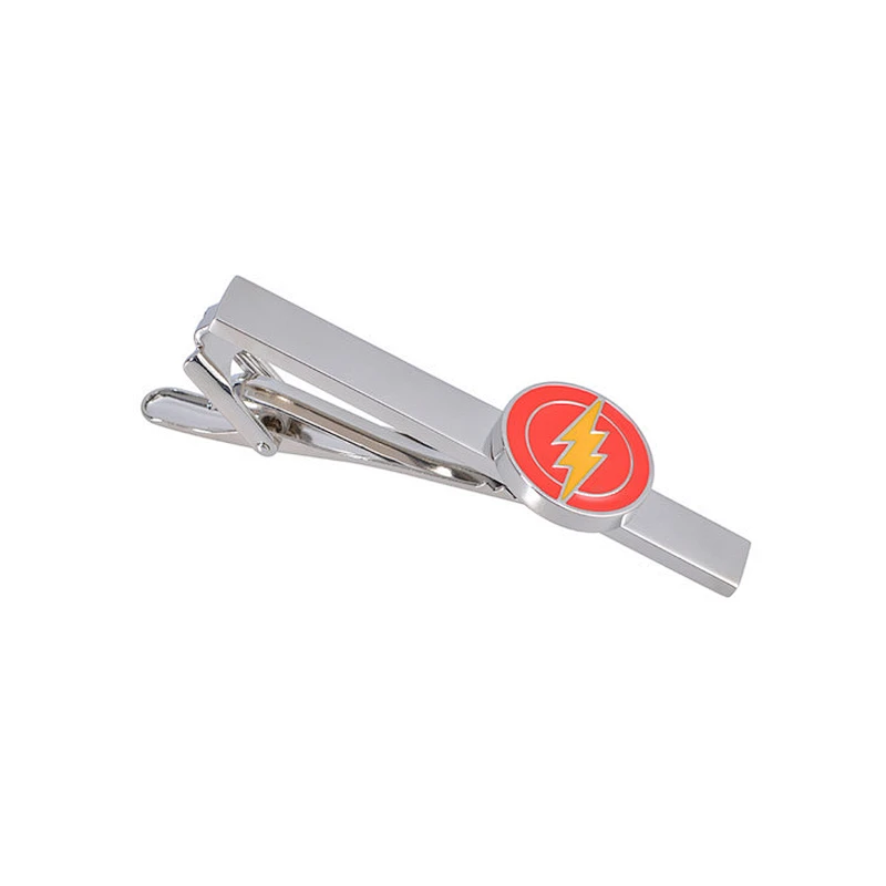 custom black enamel tie clip TB4129