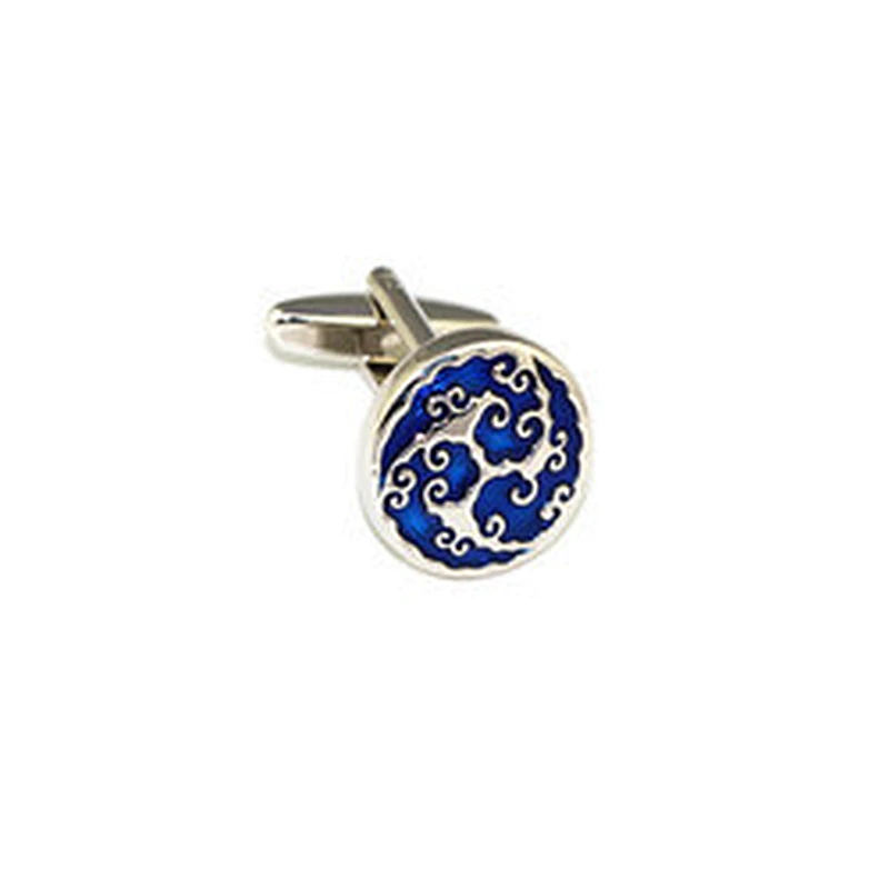 Custom men shirt accessory high end dragon cufflinks