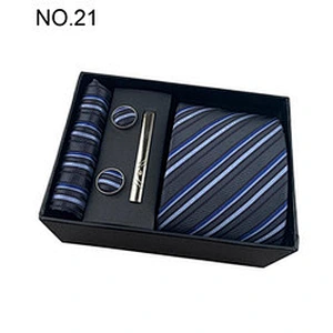 Fashion Mens Custom Business Cufflinks And Ties Gift Set
