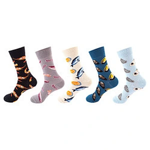 Wholesale 5-pack men and women anime cartoon long socks