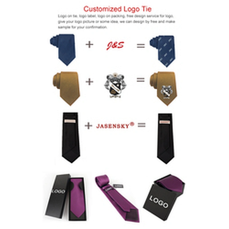 Classical Striped Necktie Wholesale Corbatas Jacquard Woven Silk Necktie Mens Custom Mens Neck Tie Set