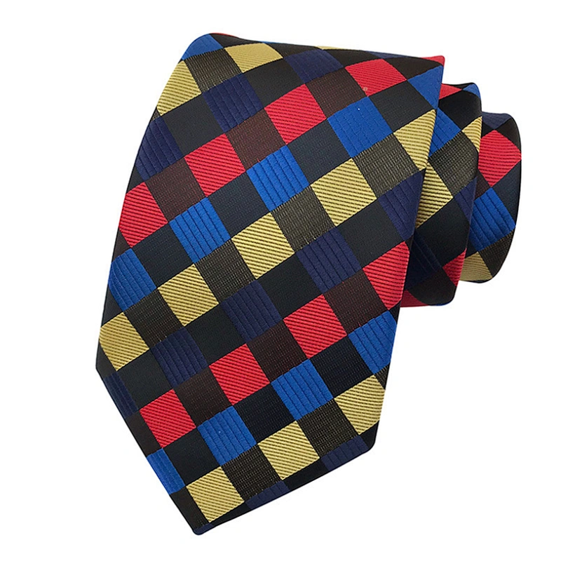 Fashion Cravate Pour Homme Custom Neckties Men Jacquard Woven Polyester Paisley Neck Ties For Men