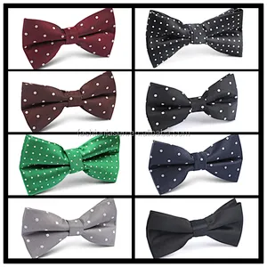 Wholesale men silk woven bow ties