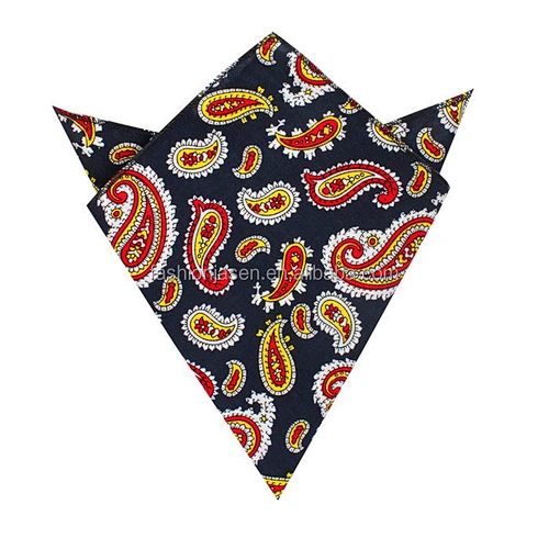 Cotton Handkerchief Custom Logo Printed Jacquard 100% Cotton Wholesales Beautiful High Quality Men Gift Box Set