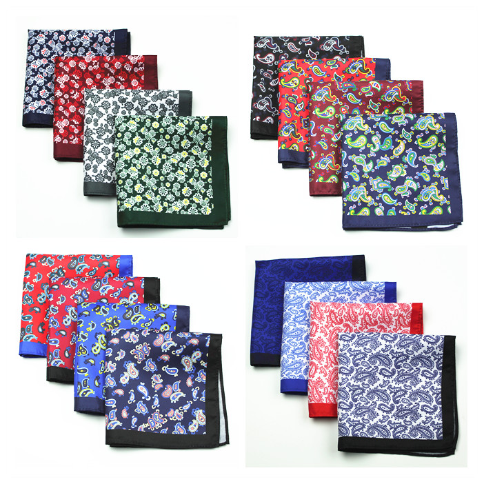 men's printed handkerchief pocket square for men DPS019